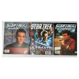 Vintage Star Trek Action Figures And Star Trek Magazines