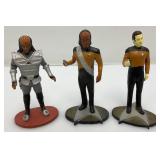 Vintage Star Trek Action Figures And Star Trek Magazines