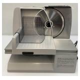 Russel Hobbs Classic Satin  Deluxe Food Slicer With Portion Scale (NIB)