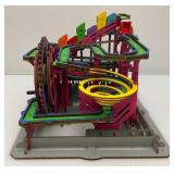 3D Wood Crafted Marble Run 8 1/2" x 9 1/2" x 7"
