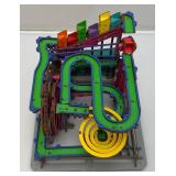 3D Wood Crafted Marble Run 8 1/2" x 9 1/2" x 7"