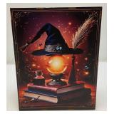 Light Up Handcrafted Wood (Magic Night) Miniature Diarama (Works)