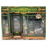 Light Up Handcrafted Wood (Blossum Florists) Miniature Diarama (Works)