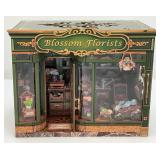 Light Up Handcrafted Wood (Blossum Florists) Miniature Diarama (Works)