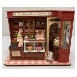 Light Up Handcrafted Wood (Honey Dessert Talk) Miniature Diarama (Works)