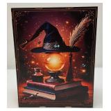 Light Up Handcrafted Wood (Magic Night) Miniature Diarama (Works)