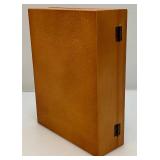 Handcrafted Wood (Library) Miniature Diarama With Manual Rotating Book Shelves