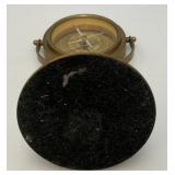 Vintage 4 3/4" Free Standing Brass Compass
