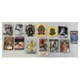Misc. Unsorted Sports Cards Some In Protective Sleeves