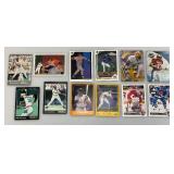 Misc. Unsorted Sports Cards Some In Protective Sleeves