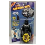 1997 Toy Biz Star Wars 43" Mega Chute Darth Vader Figure And Parasail Kite (New Old Stock)