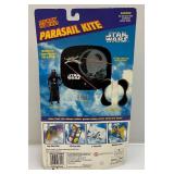 1997 Toy Biz Star Wars 43" Mega Chute Darth Vader Figure And Parasail Kite (New Old Stock)