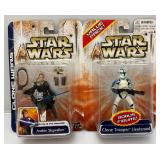 Star Wars Clone Wars Action Figure Sets (New Old Stock)