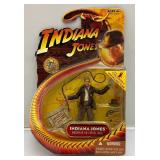 Misc. Collectible Action Figures Including Indiana Jones And Takara The Royal Museum Of Science II Invasion Mini Figurine Martians (New Old Stock)