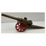 Est. $75.00-$125.00 Vintage 24 1/2" Long Big Bang Cannon (Missing Back Cap)