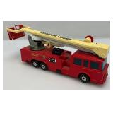 Vintage Matchbox Super King Simon Snorkel Fire Truck 10"