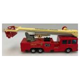Vintage Matchbox Super King Simon Snorkel Fire Truck 10"