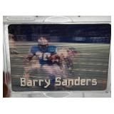 Vintage MOVI Motion Vision Football Cards Including BARRY SANDERS, JERRY RICE And JOHN ELWAY In Hard protective Cases
