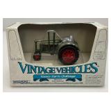 Vintage Miniature 1:43 Scale Ertl Die Cast Cars And Tractor (New Old Stock)