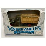 Vintage Miniature 1:43 Scale Ertl Die Cast Cars And Tractor (New Old Stock)