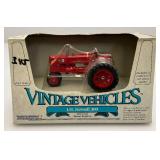 Vintage Miniature 1:43 Scale Ertl Die Cast Cars And Tractor (New Old Stock)