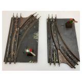 Vintage MARX O Gauge Tin Litho Train Set (Some Rust Present Needs TLC)