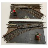 Vintage MARX O Gauge Tin Litho Train Set (Some Rust Present Needs TLC)