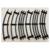 Vintage MARX O Gauge Tin Litho Train Set (Some Rust Present Needs TLC)