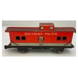 Vintage MARX O Gauge Tin Litho Train Set (Some Rust Present Needs TLC)