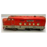 Vintage MARX O Gauge Tin Litho Train Set (Some Rust Present Needs TLC)