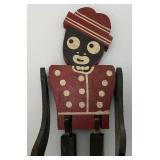 Very Old Wooden Stick Puppet 13" Tall