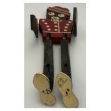 Very Old Wooden Stick Puppet 13" Tall