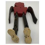 Very Old Wooden Stick Puppet 13" Tall