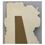 Vintage Santa Claus Coca- Cola  Store Display 26 1/2"