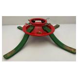 Two Vintage Metal Christmas Tree Stands