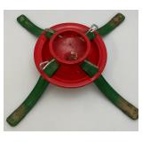 Two Vintage Metal Christmas Tree Stands