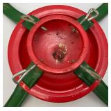 Two Vintage Metal Christmas Tree Stands