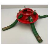 Two Vintage Metal Christmas Tree Stands