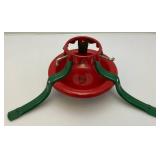 Two Vintage Metal Christmas Tree Stands