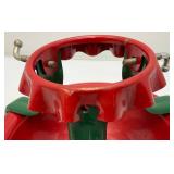 Two Vintage Metal Christmas Tree Stands