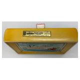 Vintage Collectible Jim Beam Belle Of Louisville Yellow & Green Decanters In Original Boxes