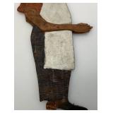 Vintage Wooden handmade Chef Folk Art Decoration Piece 19"