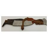 Vintage Wooden handmade Chef Folk Art Decoration Piece 19"