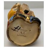 Vintage Japanese Sake Good Luck God Empty Decanter 10 1/2"