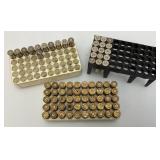 Vintage Ammo Box With Misc. Ammo Brass Casings And More