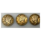 Misc. Silver Mercury Dimes