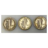 Misc. Silver Mercury Dimes