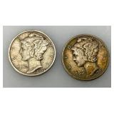 Misc. Silver Mercury Dimes