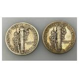 Misc. Silver Mercury Dimes