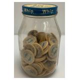 Misc. Coins Including Norwest Bank Wooden Tokens,1960